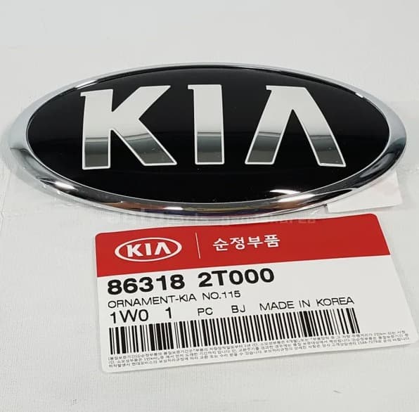 Эмблема "KIA" Hyundai/Kia 863182T000