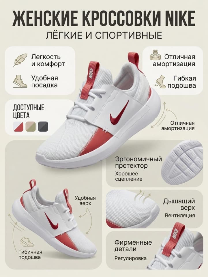 Кроссовки Nike спортивные