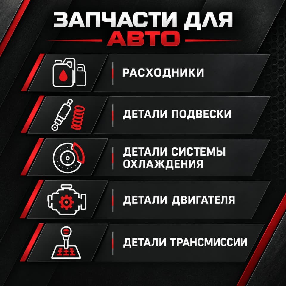 Запчасти на авто