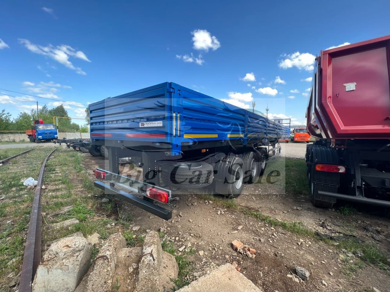 Бортовой полуприцеп ТЗА 588513-0810230-07