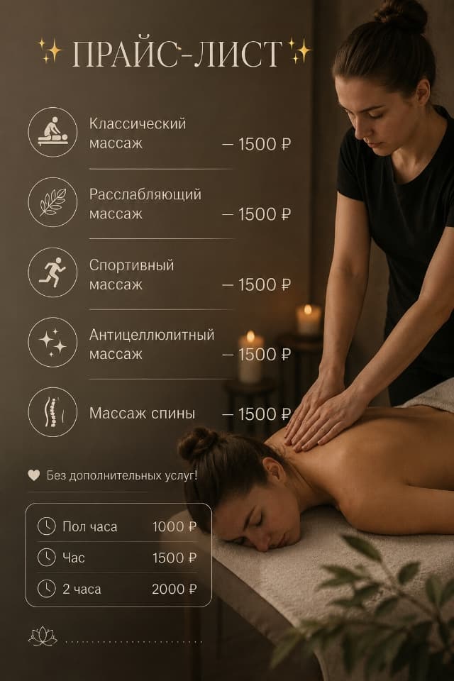 Массаж