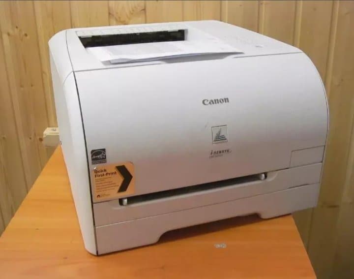 Принтер цветной, лазерный, А4, Canon