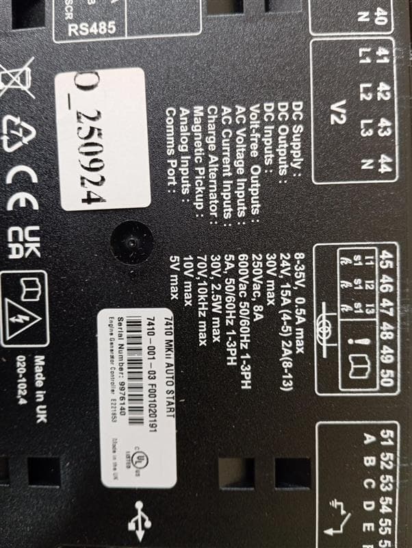 Контроллер DSE7410 MKII, Deep Sea в наличии.