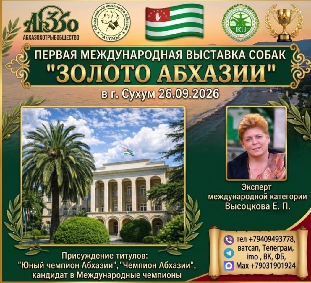 Международная выставка собак
