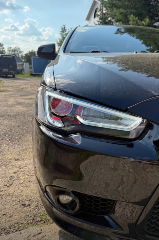 Bi-LED фары Mitsubishi Lancer X