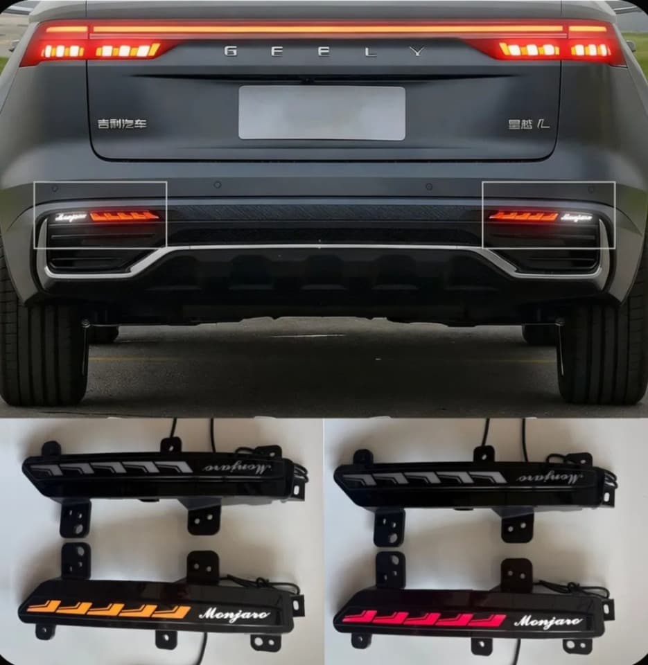 Оригинальные LED катафоты Geely Monjaro
