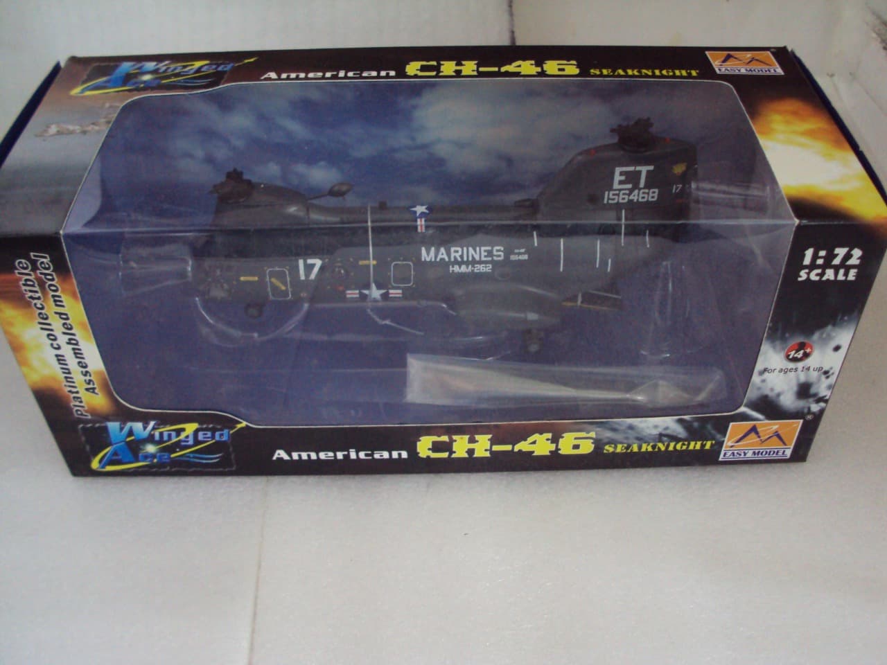 Вертолёт 37002 Сh-46f (MARINES 17) 156468