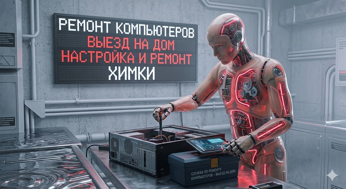 Вызвать компьютерного мастера Химки